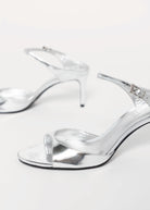 swatch_Silver Leather schutz lyra-mid heeled sandal