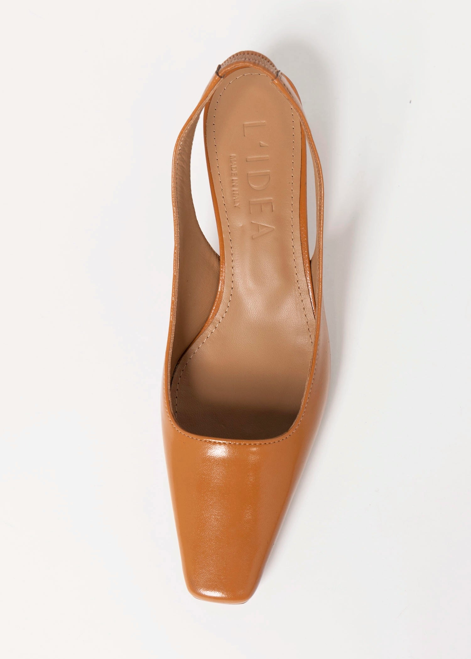 swatch_Camel Leather l'idea slingback pump