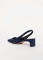 swatch_Navy Suede l'idea slingback pump