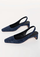 swatch_Navy Suede l'idea slingback pump