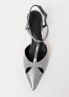 swatch_Grey/Steel l'idea pia leather pump
