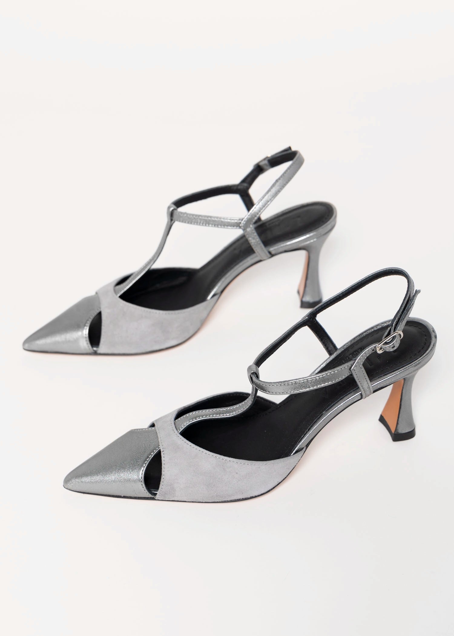 swatch_Grey/Steel l'idea pia leather pump