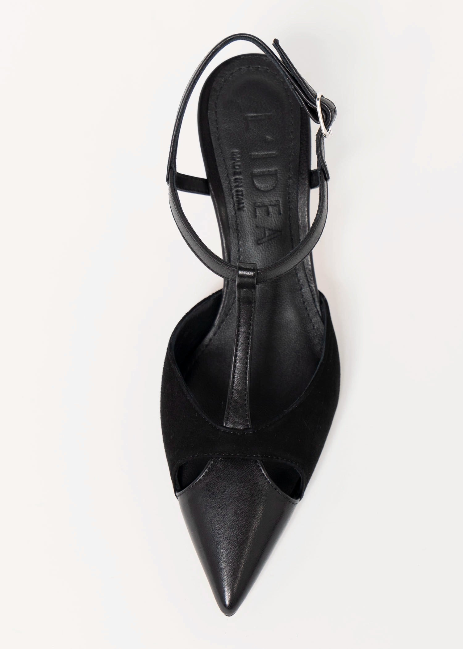 swatch_Black/Black l'idea pia leather pump