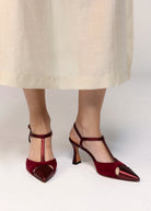 swatch_Bordo/Bordo l'idea pia leather pump