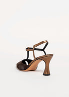 swatch_Brown/Bronze l'idea pia leather pump