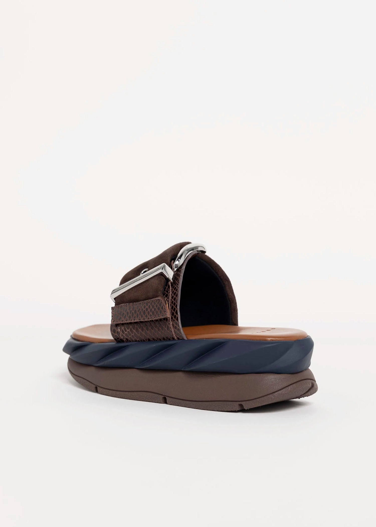 swatch_Chocolate 4ccccees mellow glow platform sandal