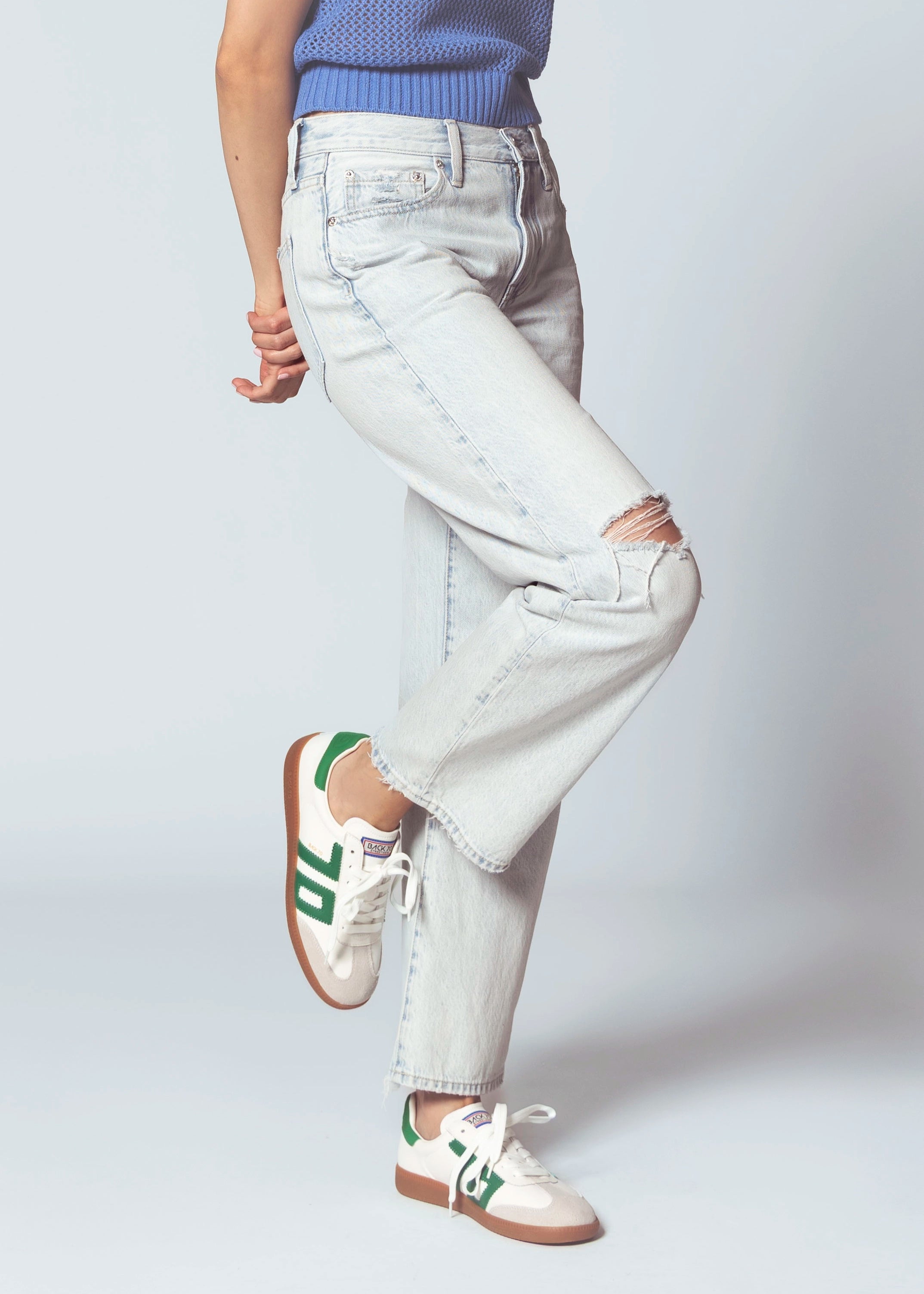 swatch_white/green cloud lace up sneaker shoes