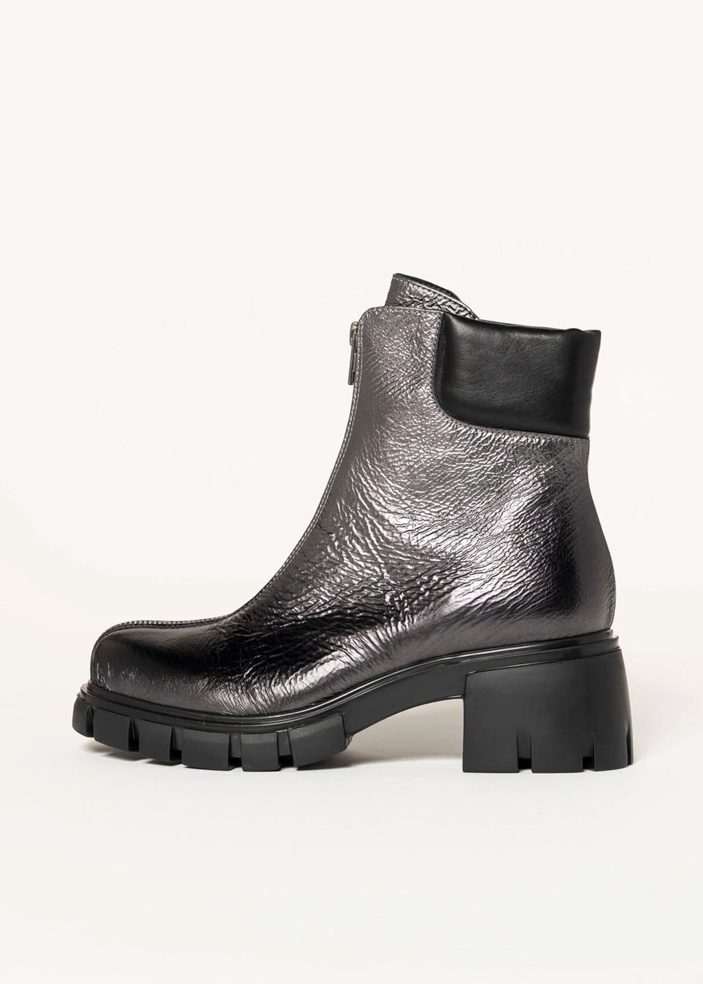 BOSELLI LIGHT STRETCH ZIP 黒 ¥22000 Center Zip Boot