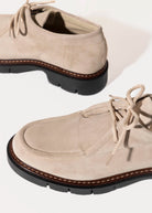 swatch_Taupe Suede wallabe loafer