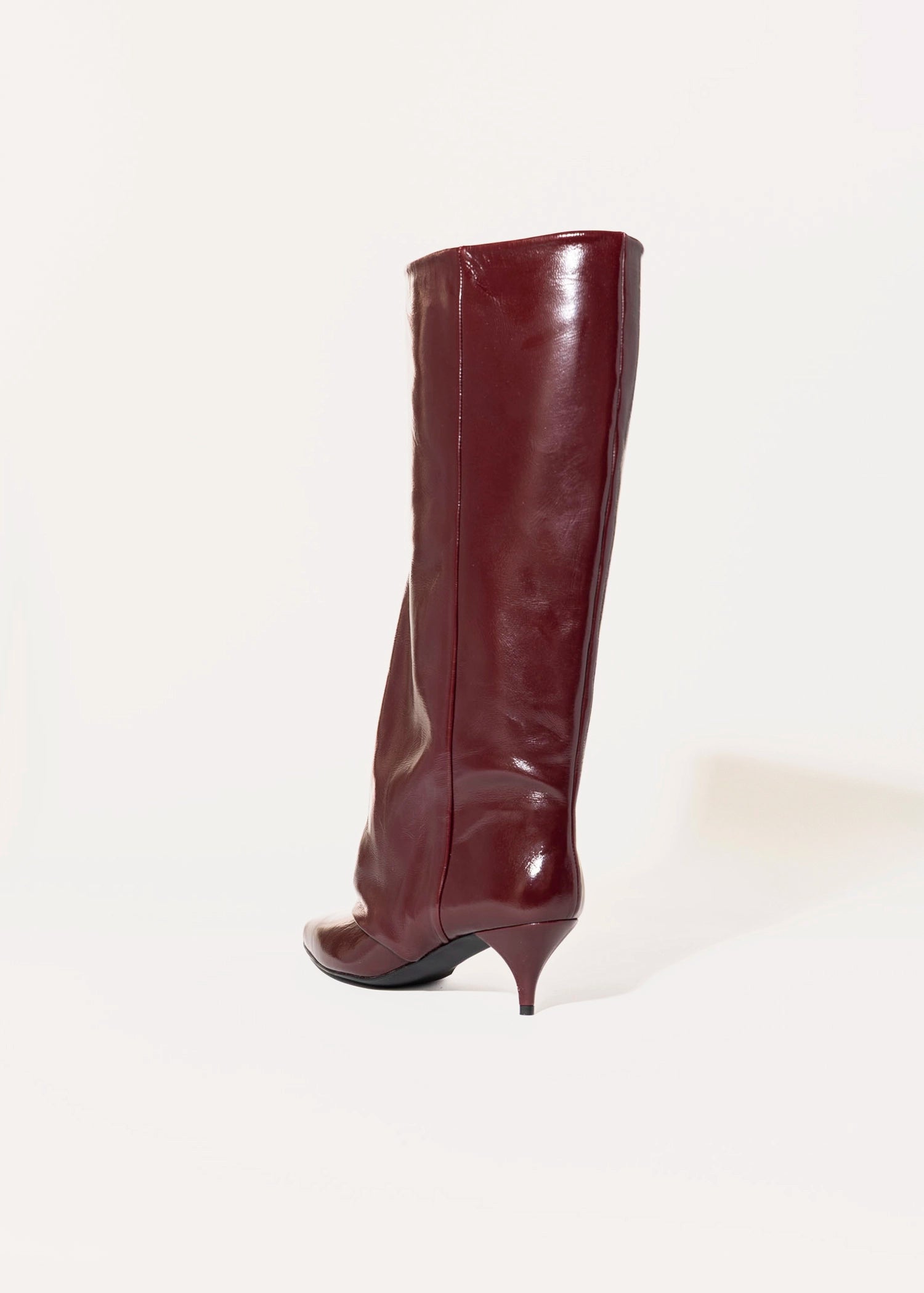 swatch_Bordo Patent fold over dress boot