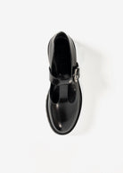 swatch_Black Leather lug sole mary jane