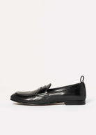 swatch_Black leather loafer