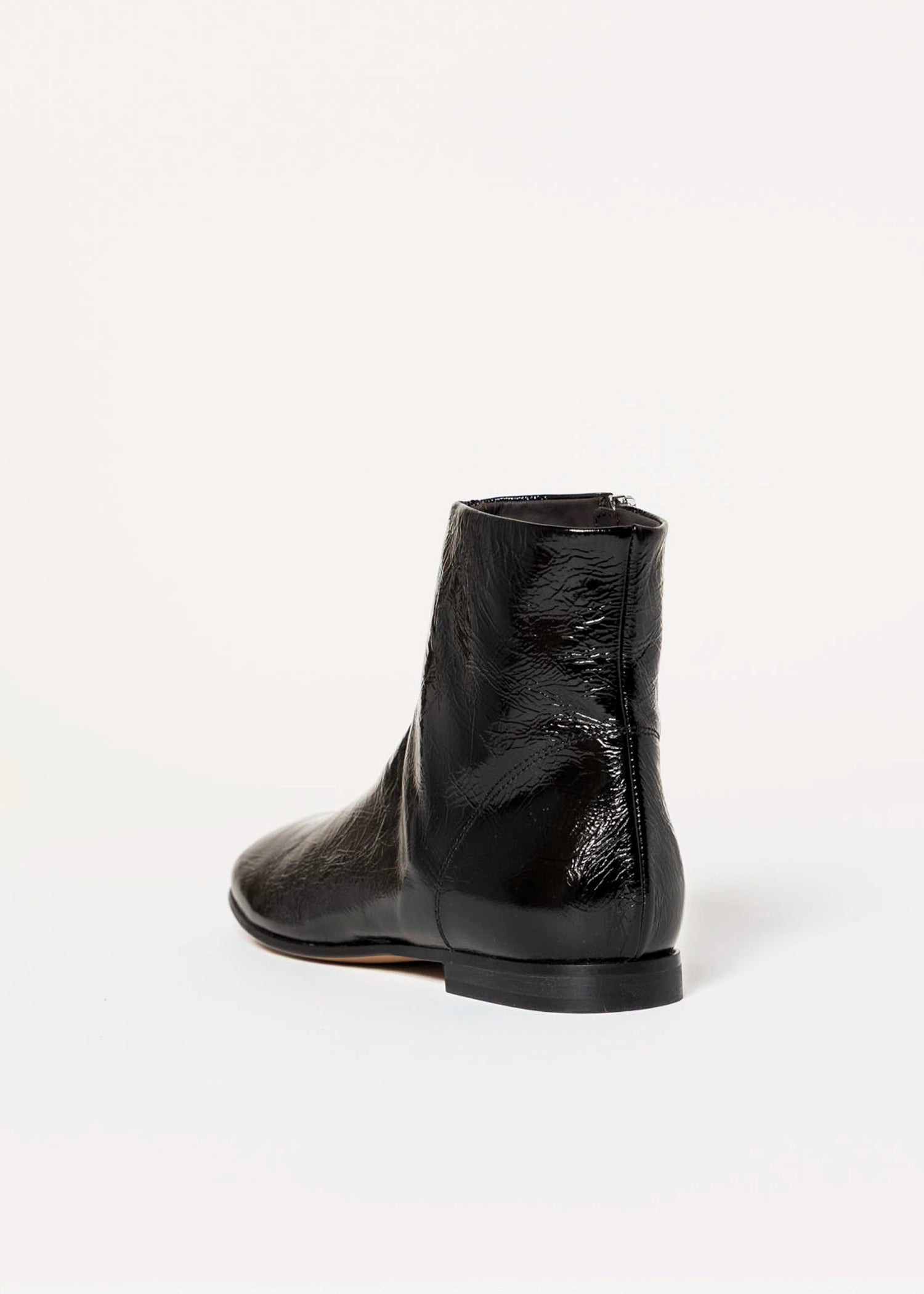 swatch_Black Patent leather boot