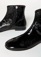 swatch_Black Patent leather boot