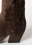 swatch_Chocolate Suede western boot