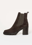 swatch_Mocha Suede heeled chelsea boot