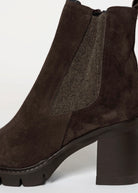 swatch_Mocha Suede heeled chelsea boot