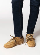 swatch_Sand Suede lace up sneaker