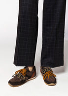 swatch_Brown Multi lace up sneaker