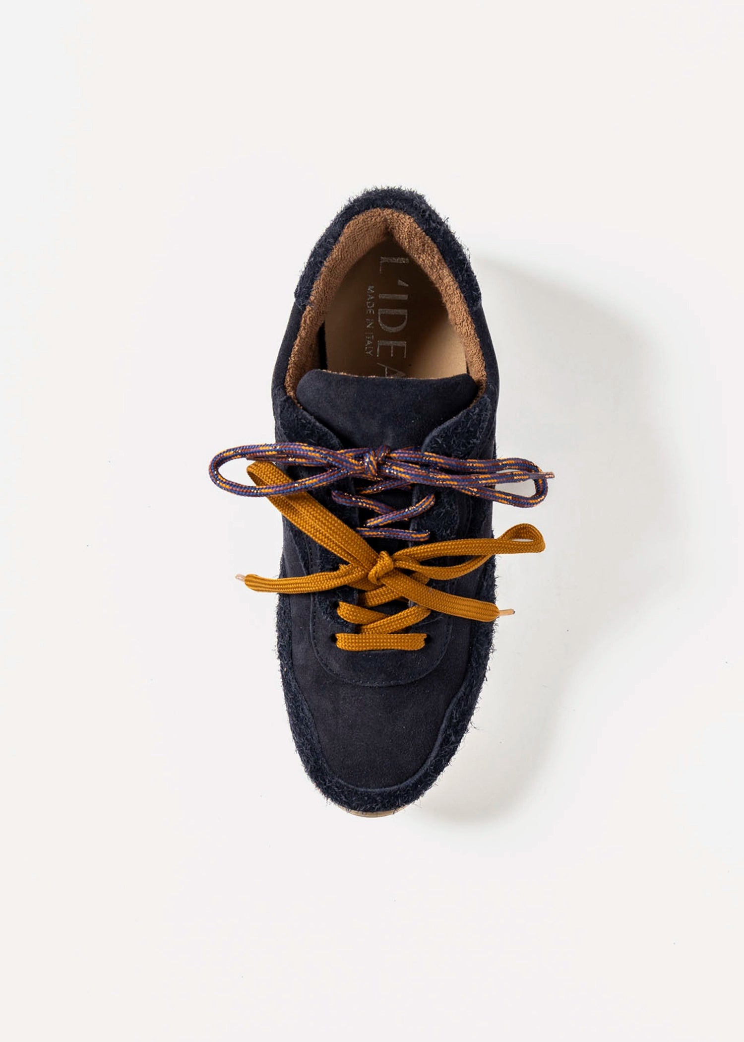 swatch_Navy Multi lace up sneaker