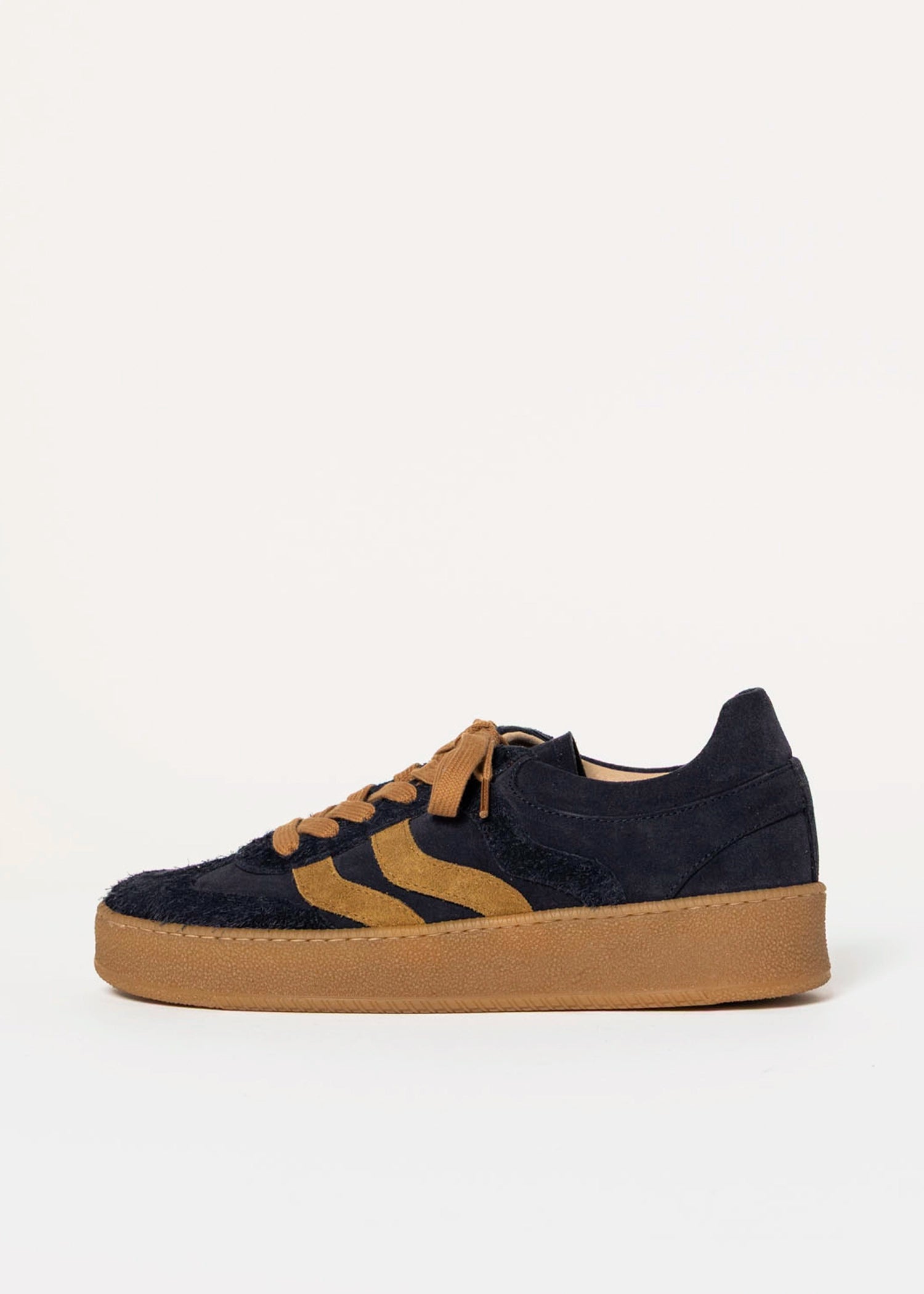 swatch_Navy Multi gum sole sneaker