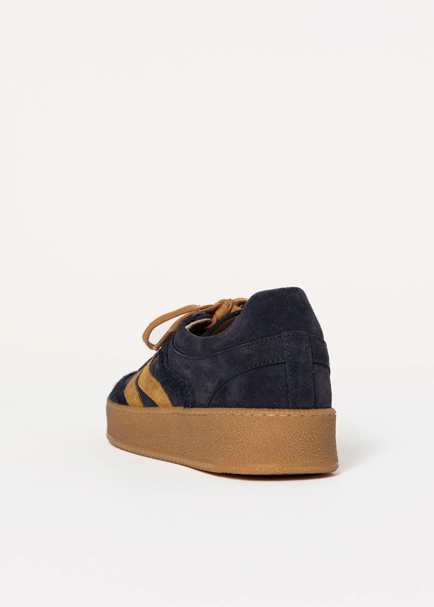 swatch_Navy Multi gum sole sneaker