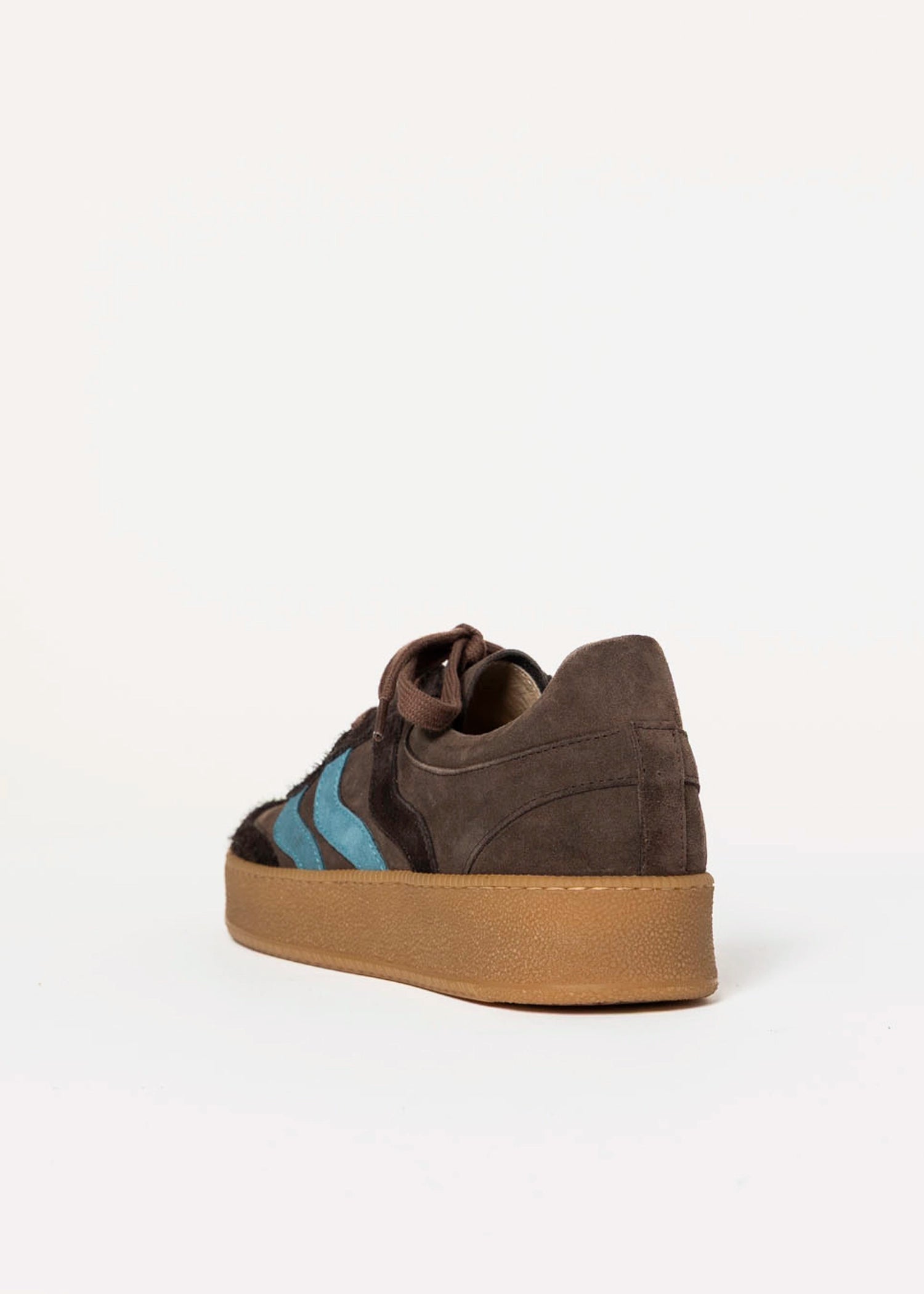 swatch_Brown Multi gum sole sneaker