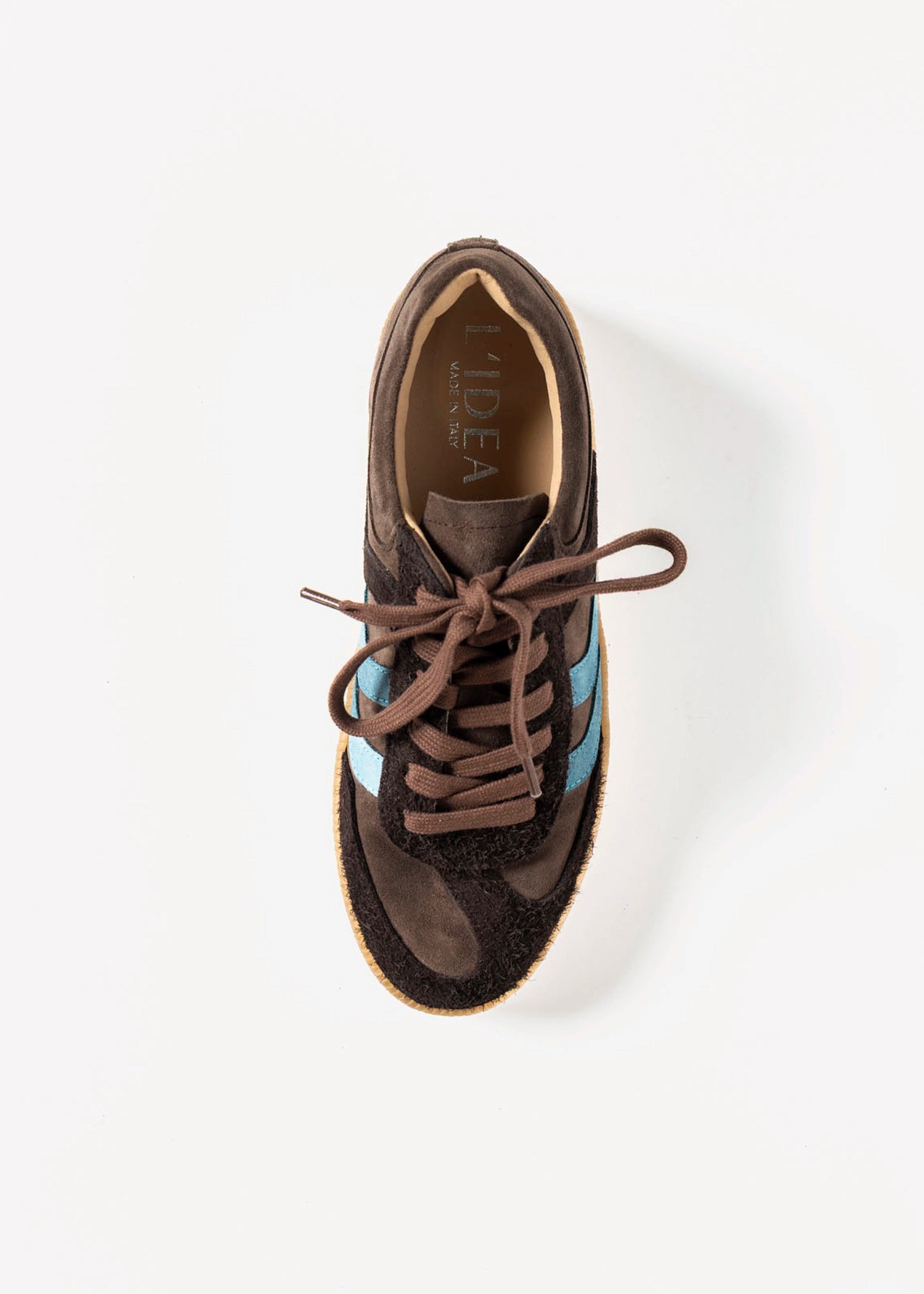 swatch_Brown Multi gum sole sneaker