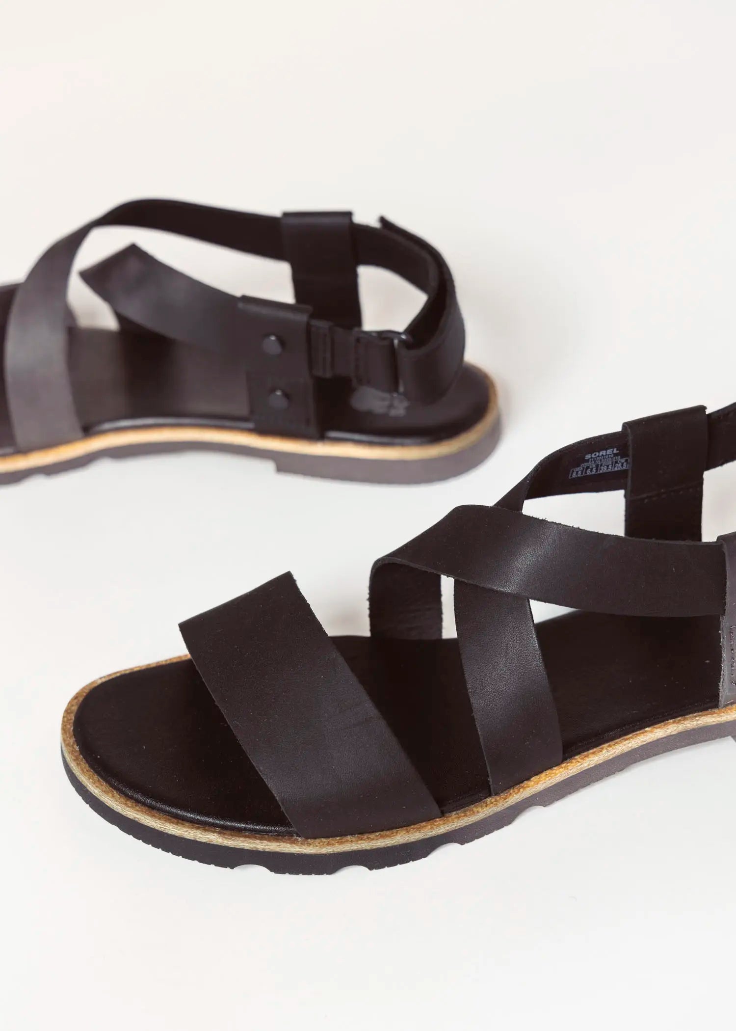 swatch_black ella sandal flat sandals
