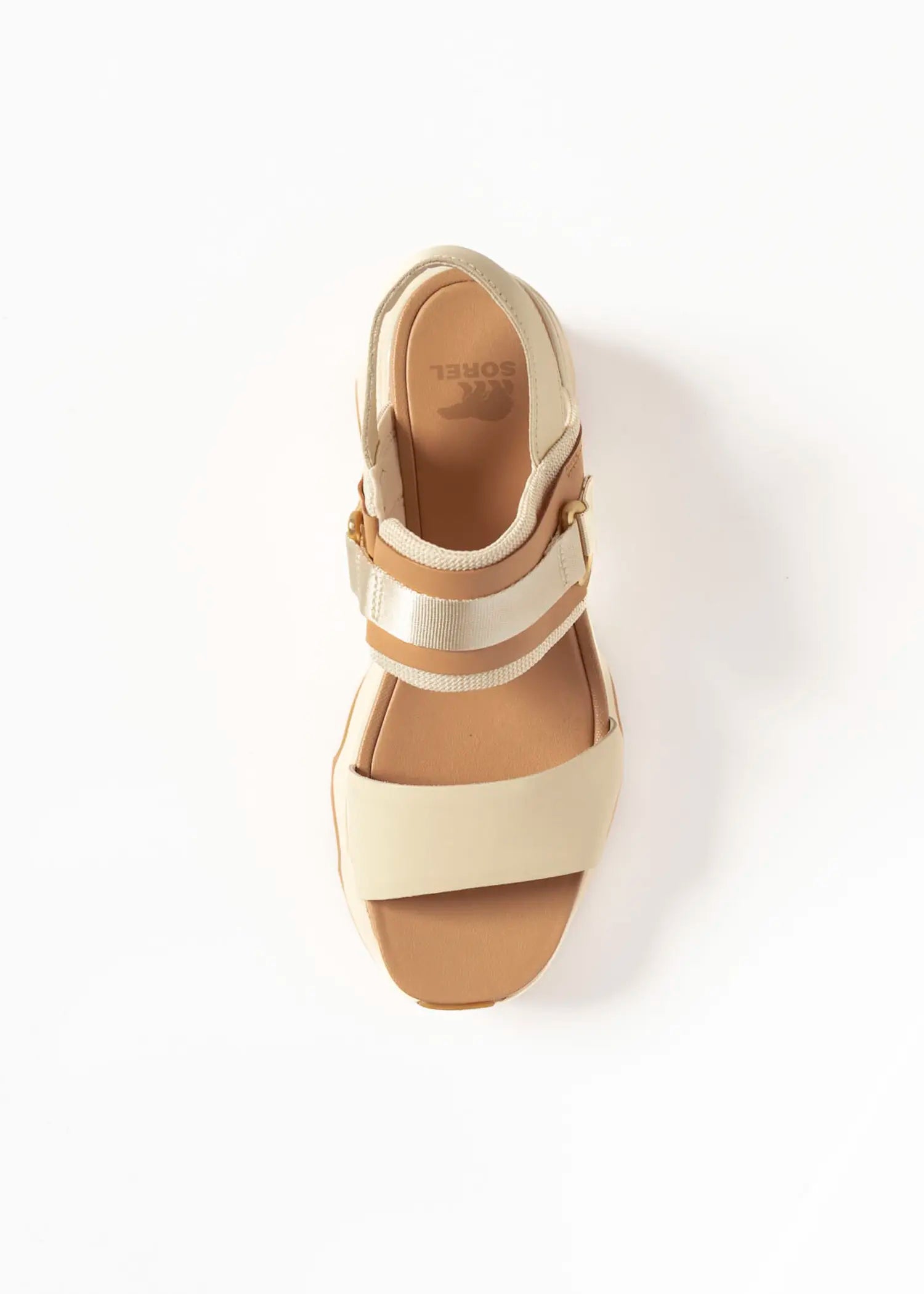 swatch_honey/white kinetic impact sandal platform sandals