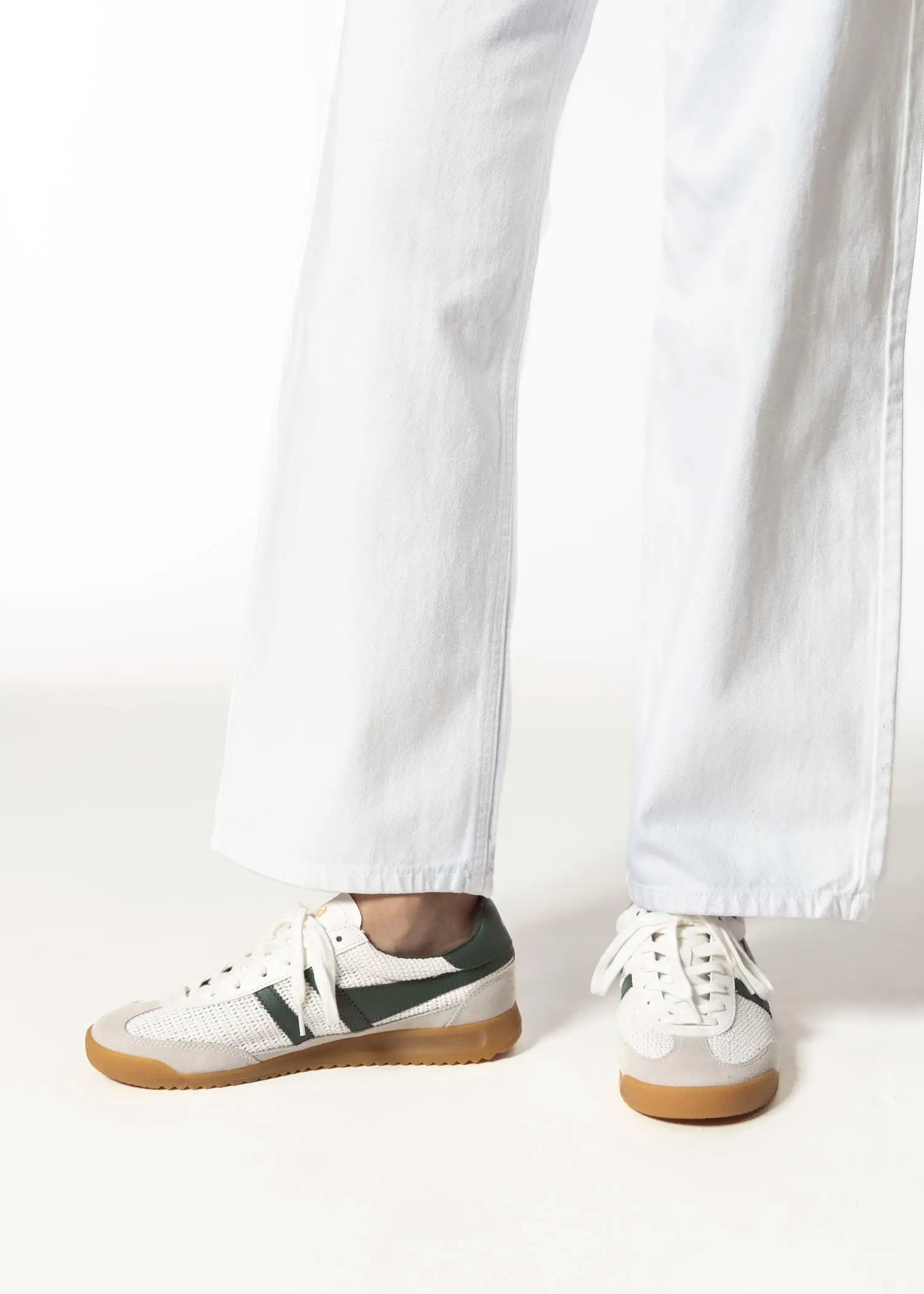 swatch_white/evergreen tornado zephyr sneaker shoes