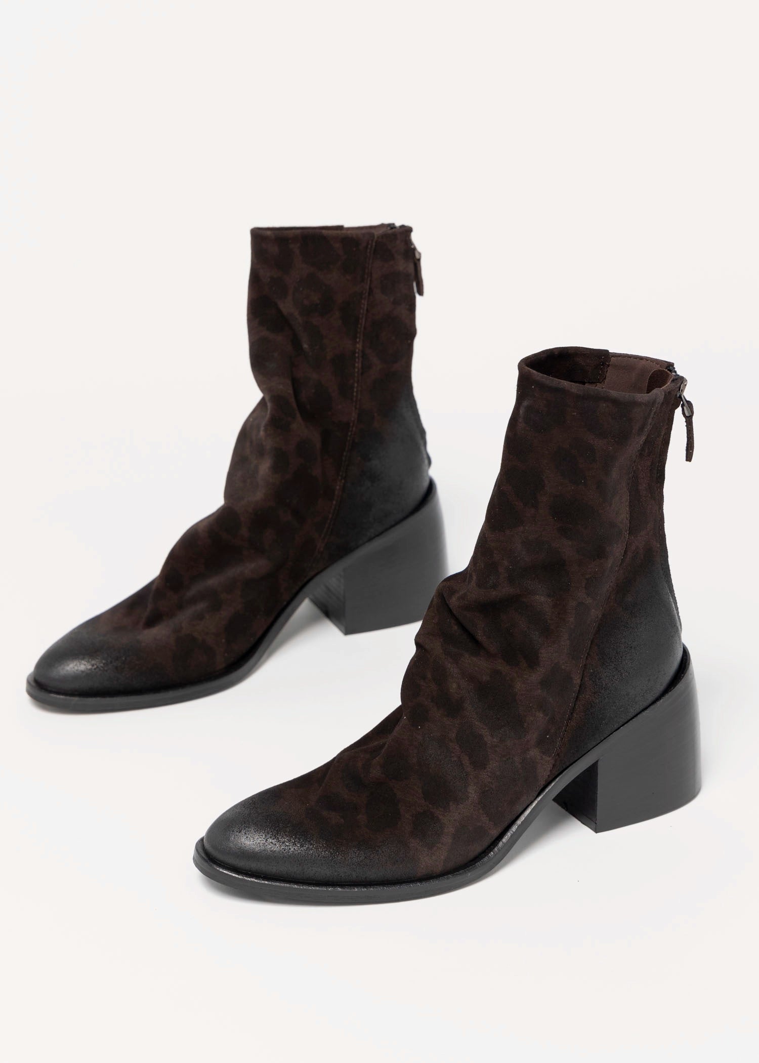 swatch_Brown Leopard l'idea block heel boot