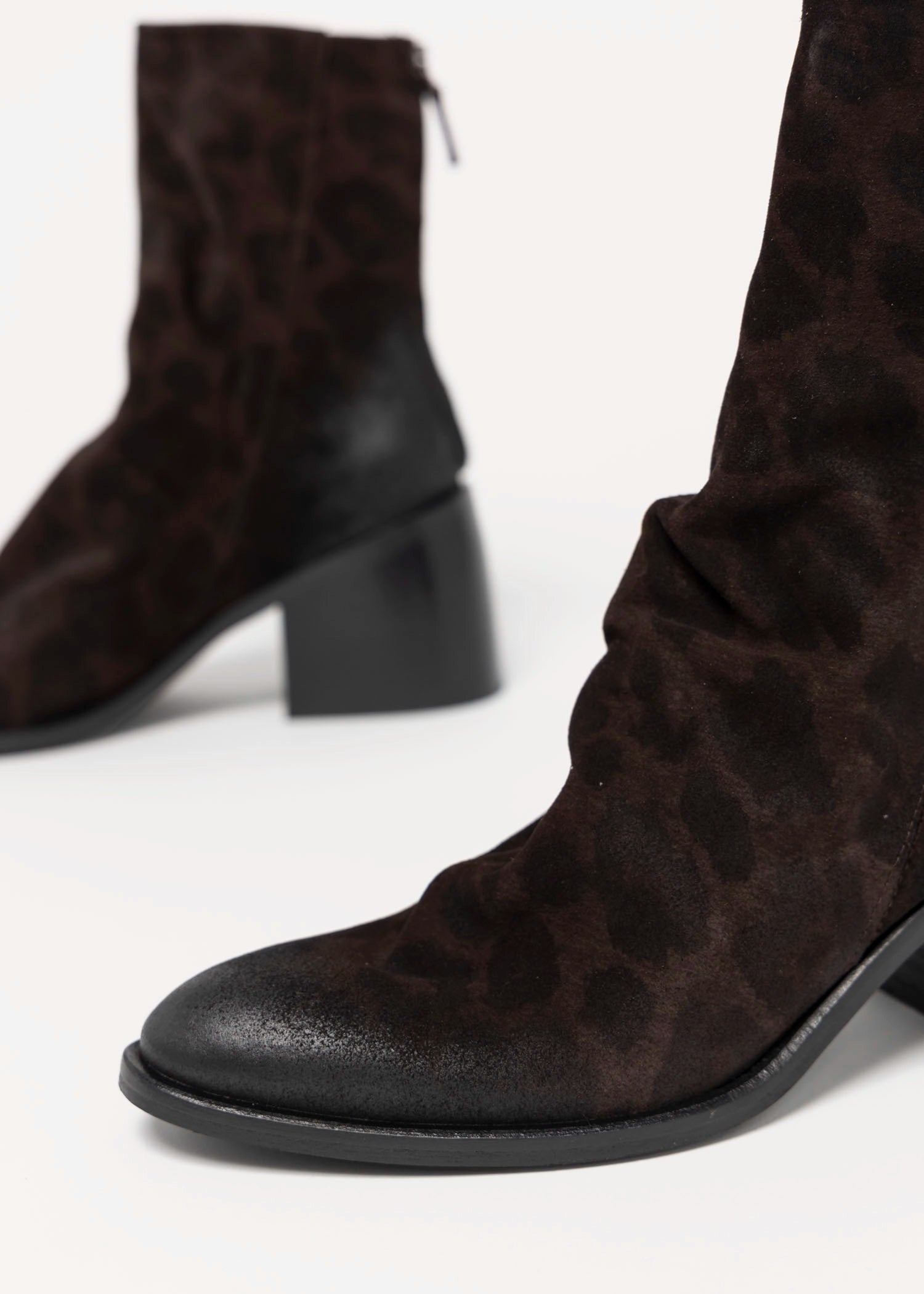 swatch_Brown Leopard l'idea block heel boot