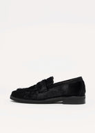 swatch_Black Haircalf l'idea haircalf penny loafer