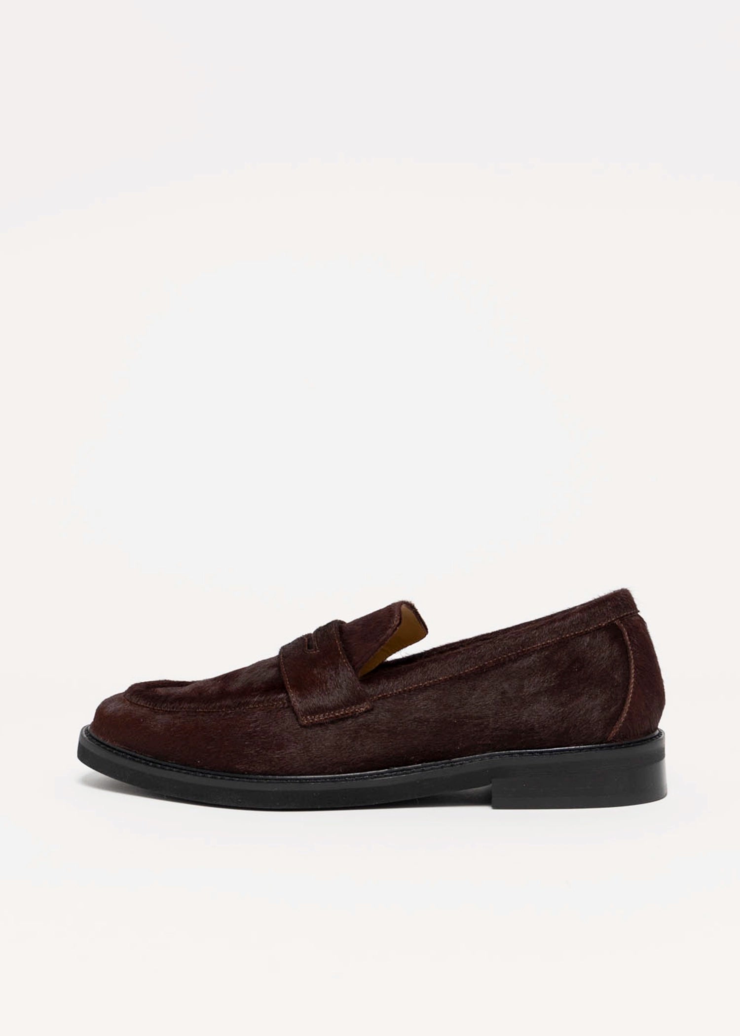 swatch_Bordo Haircalf l'idea haircalf penny loafer
