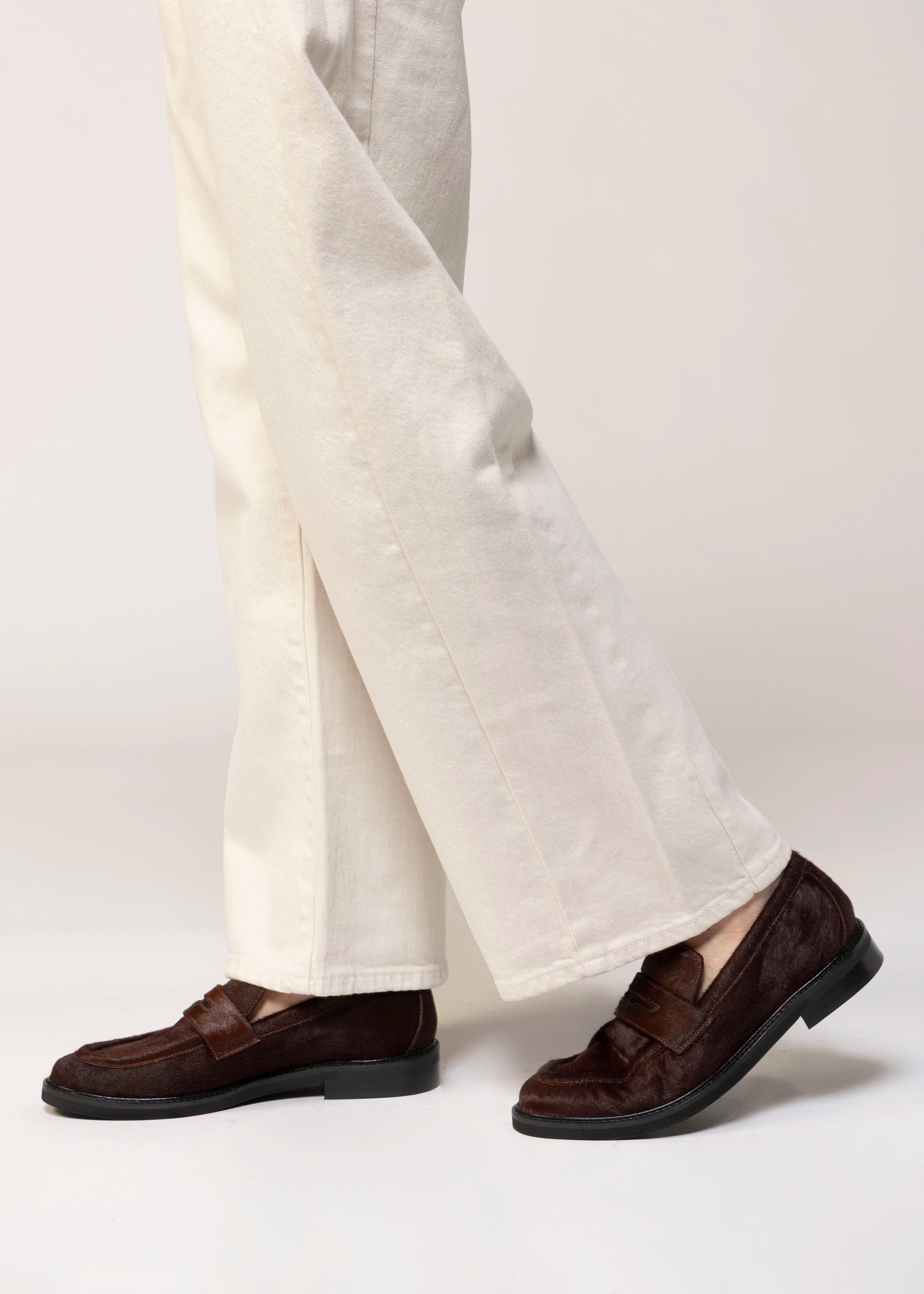 swatch_Bordo Haircalf l'idea haircalf penny loafer
