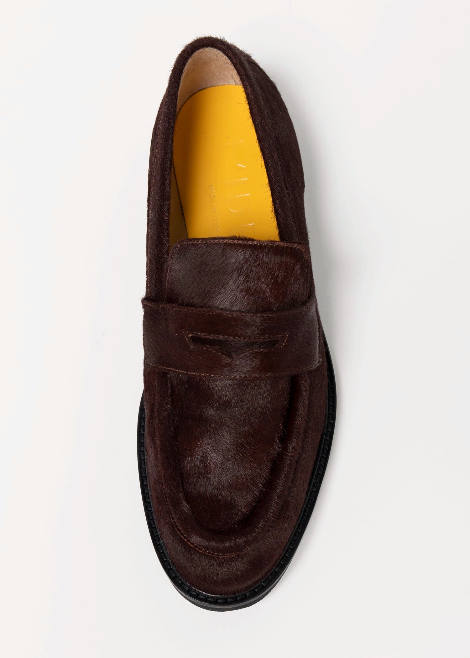 swatch_Bordo Haircalf l'idea haircalf penny loafer