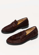 swatch_Bordo Haircalf l'idea haircalf penny loafer