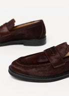 swatch_Bordo Haircalf l'idea haircalf penny loafer
