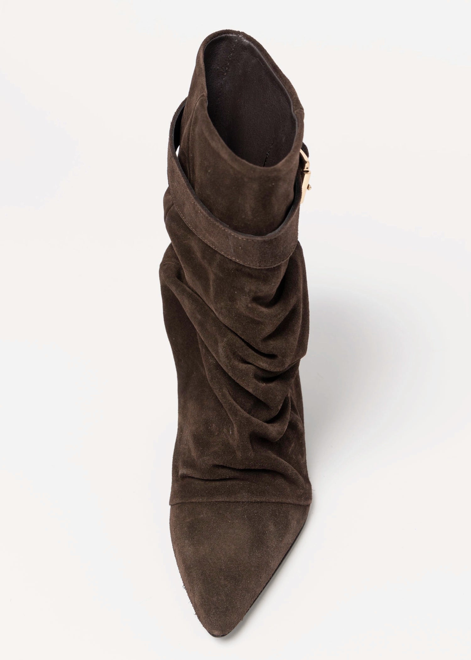 swatch_Chocolate Suede l'idea tess wedge boot