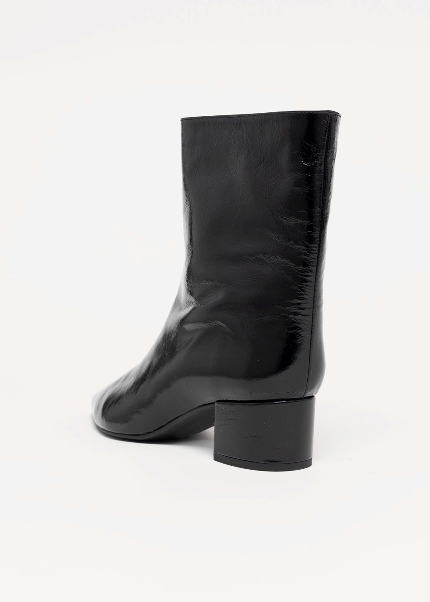 swatch_Black Patent angel alarcon short leather boot