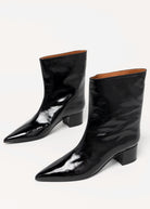 swatch_Black Patent angel alarcon short leather boot