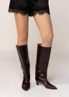 swatch_Brown Croco angel alarcon tall croco boot