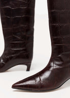 swatch_Brown Croco angel alarcon tall croco boot