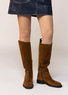 swatch_Tobacco Suede l'idea classic riding boot