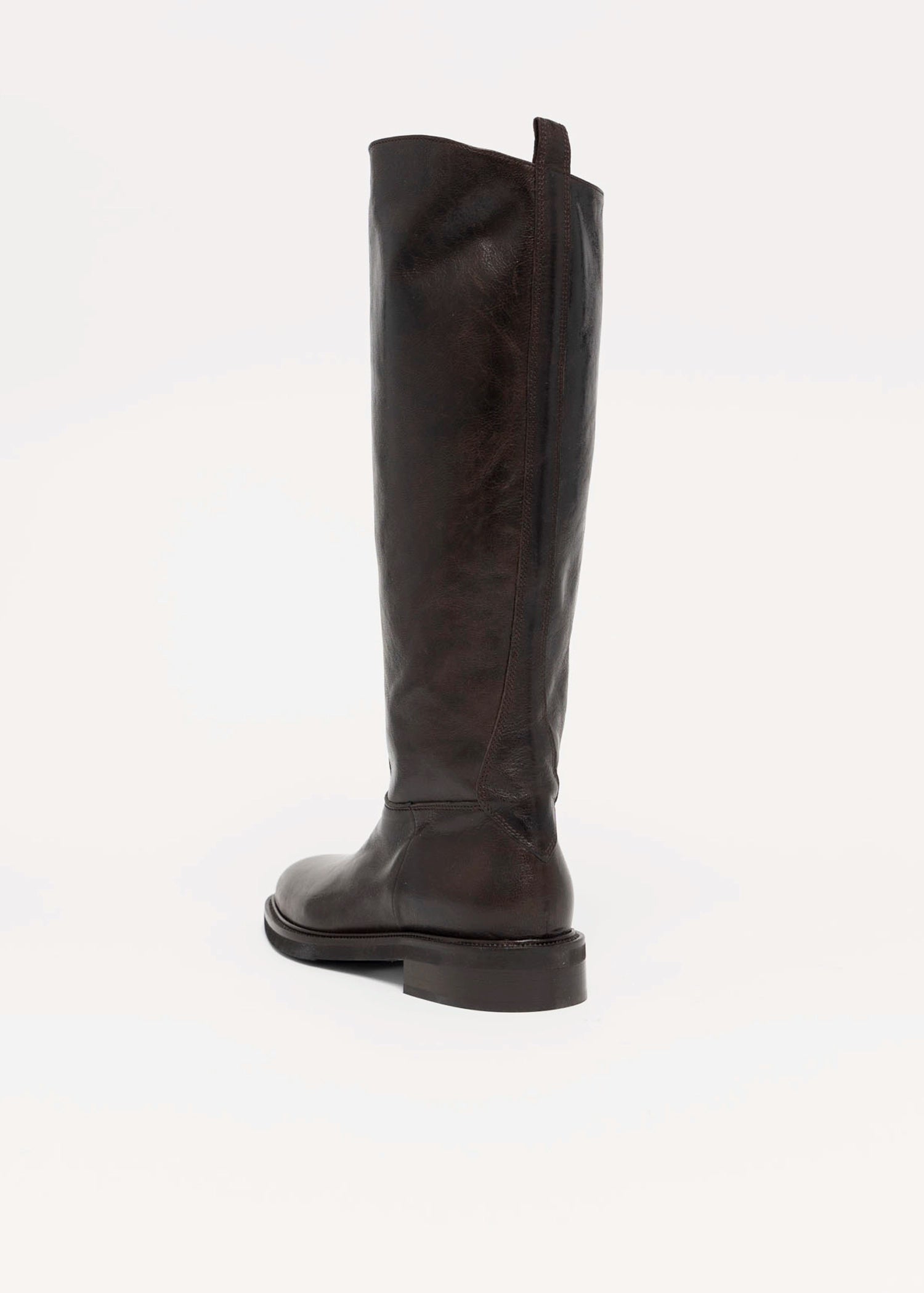 swatch_Dark Brown Leather l'idea classic riding boot