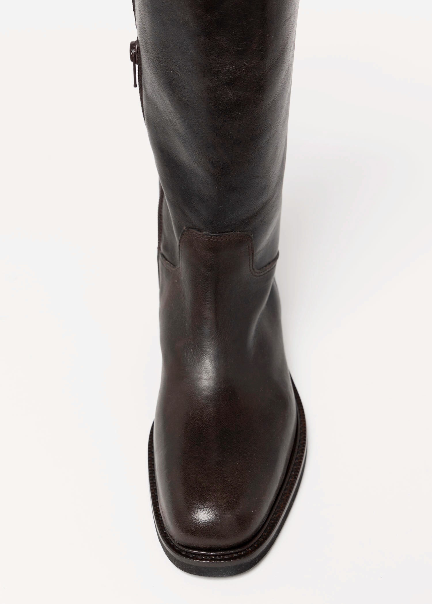 swatch_Dark Brown Leather l'idea classic riding boot