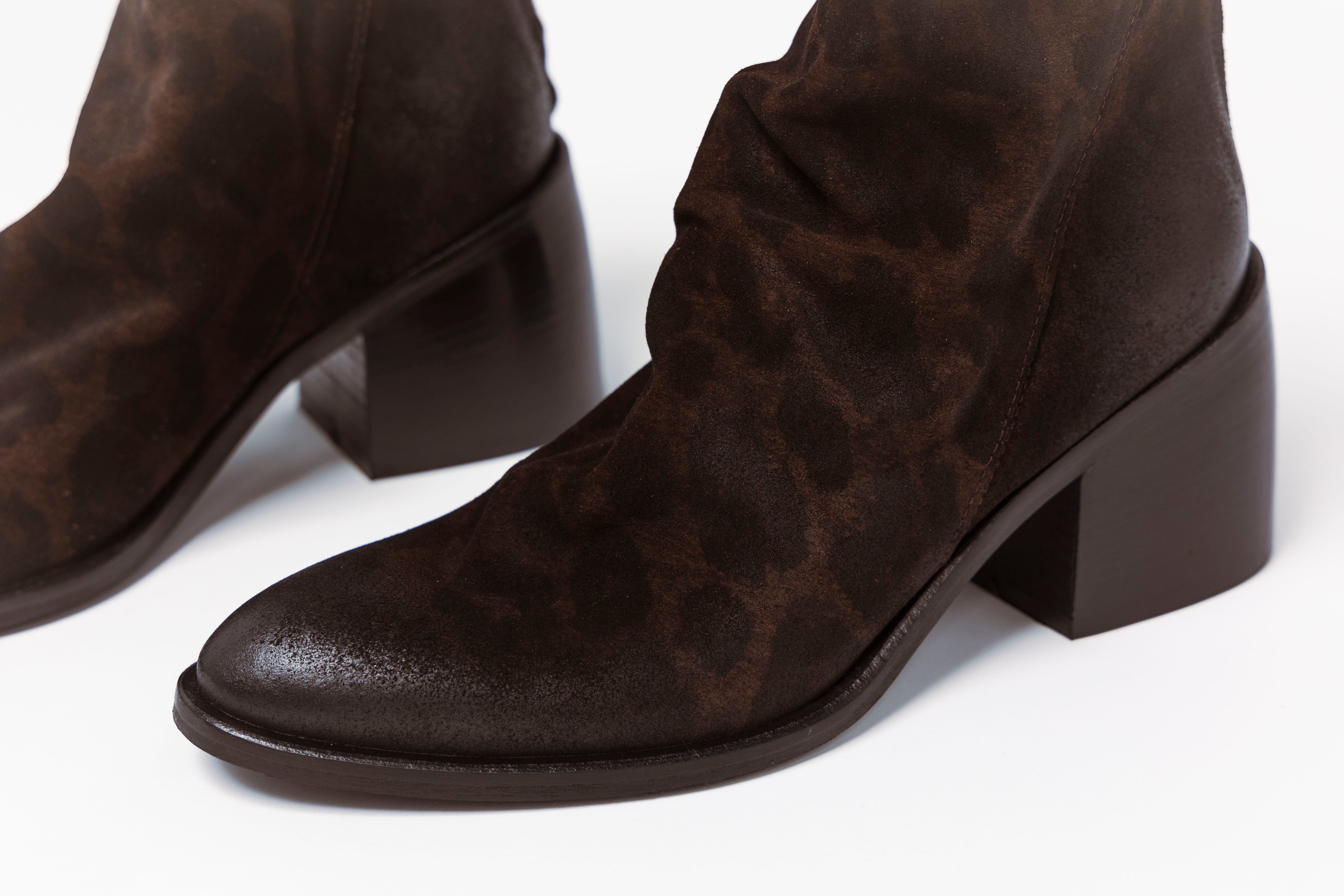swatch_Brown Leopard l'idea block heel boot