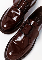 swatch_Bordo Leather l'idea single buckle loafer