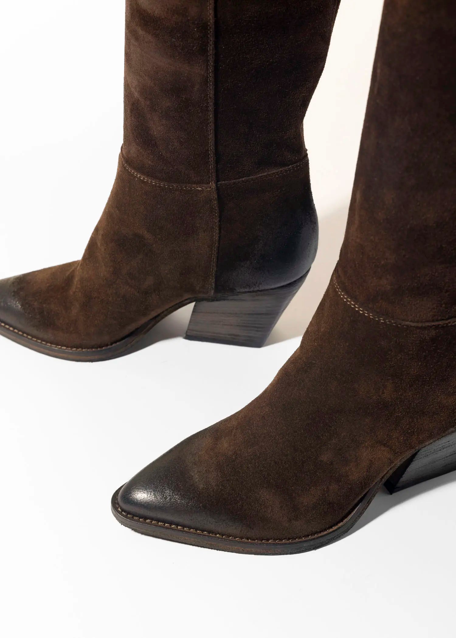 swatch_dark brown suede tulsa western boot boots